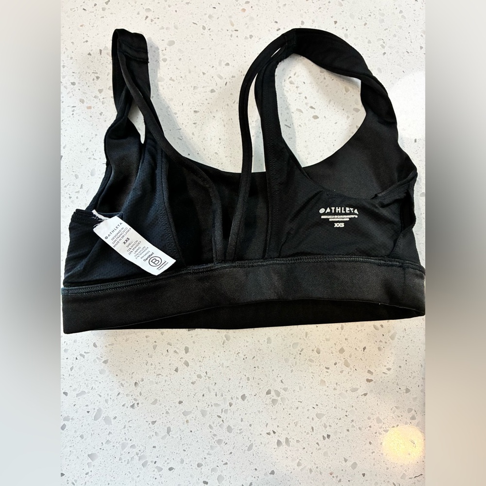 Athleta Black Sports Bra - Picture 4 of 6